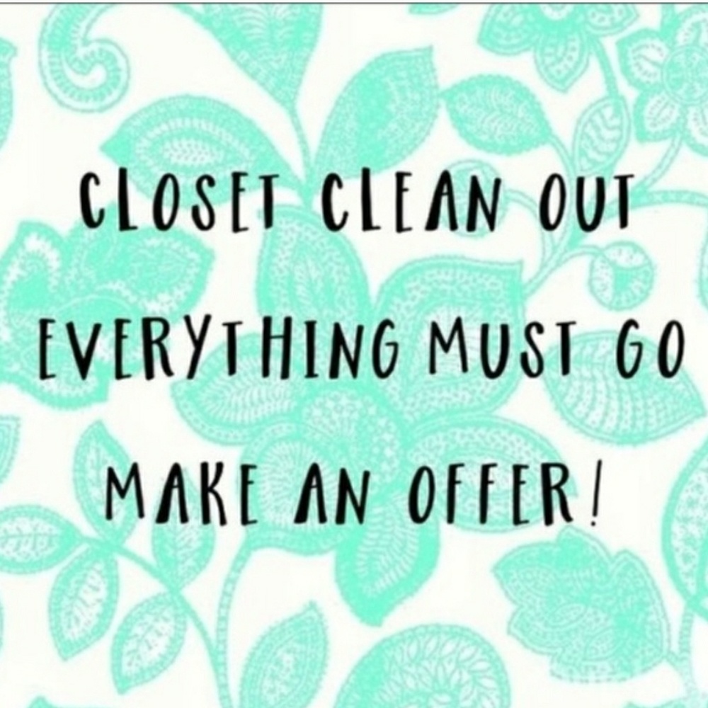 Everything must go! Cleaning out stuff I dont need